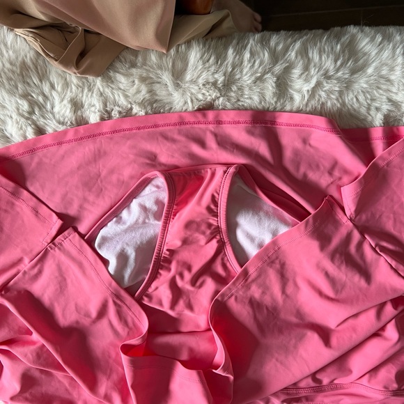 Crown & Ivy Pink Swim Skirt - Picture 3 of 4